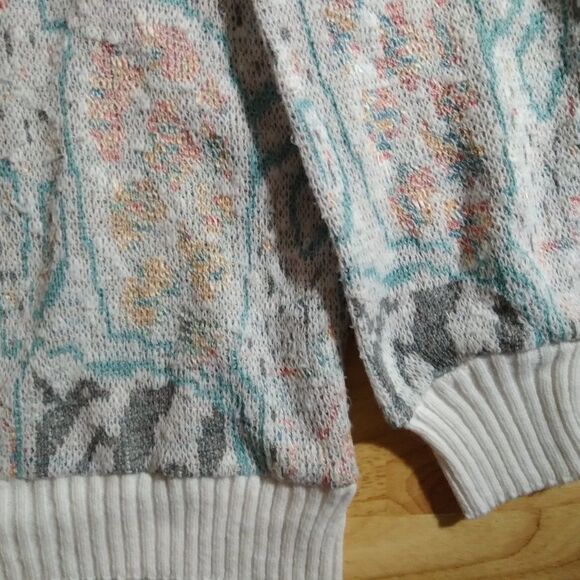 Vintage Western Sportswear Abstract Pattern Knit Sweater - Picture 5 of 8